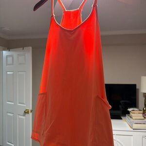 FP Movement by Free People Bright Orange Mini Dress